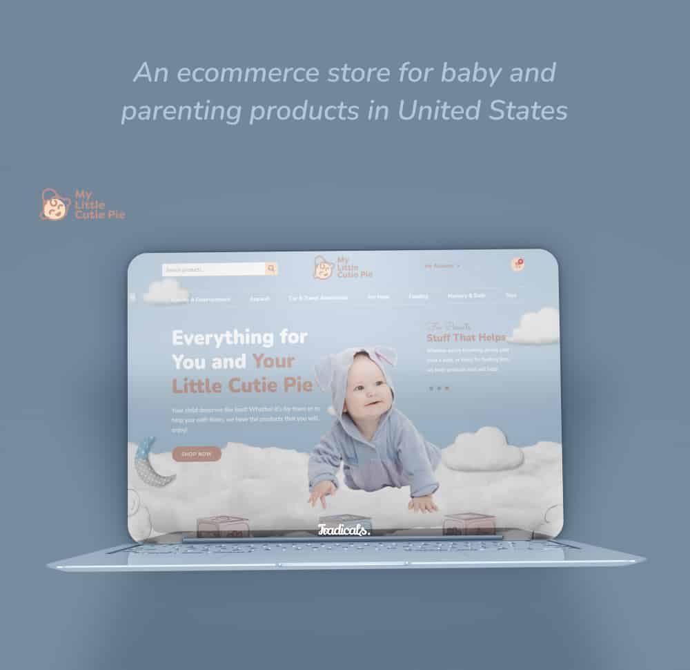design-baby-parents-family-ecommerce-web