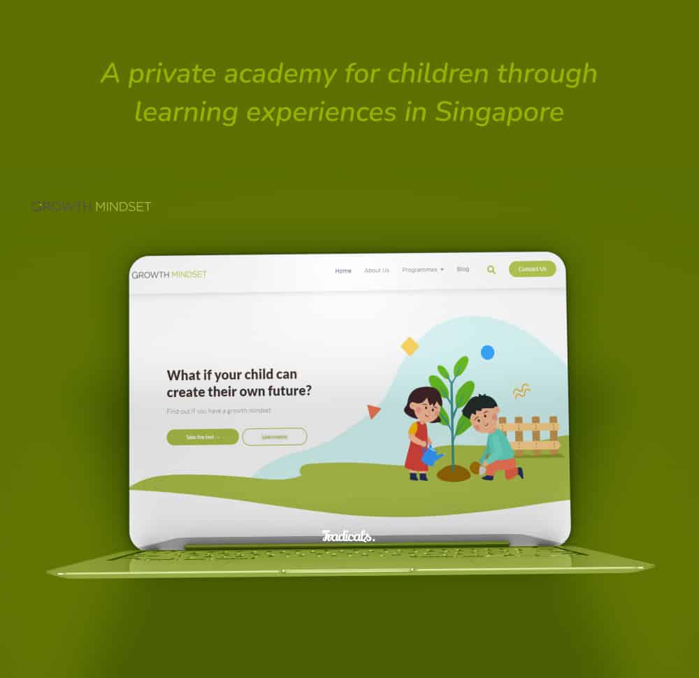 design-school-academy-children-web-site