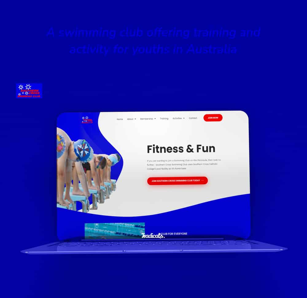 design-swimming-training-club-web-site